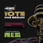 Full List Of  Nominees At The 17th Headies 2025